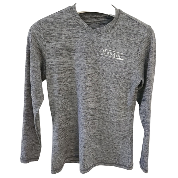 Hanalei Surf Company Surfing Anti-UV Rash Guard gray - Size Small - Picture 1 of 10